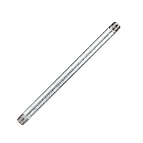 LDR Industries 1/2 in. x 12 in. Galvanized Pipe Nipple