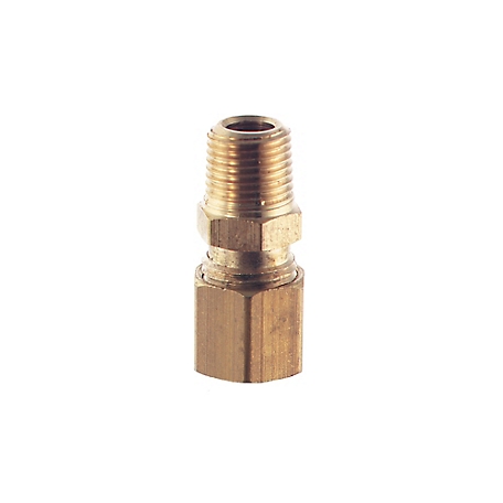 LDR Industries 1/4 in. x 1/8 in. M.I.P. Brass Male Adapter