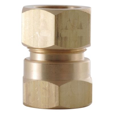 Plumbcraft 5/8 in. F.I.P. x 1/2 in. F.I.P. Brass Female Adapter