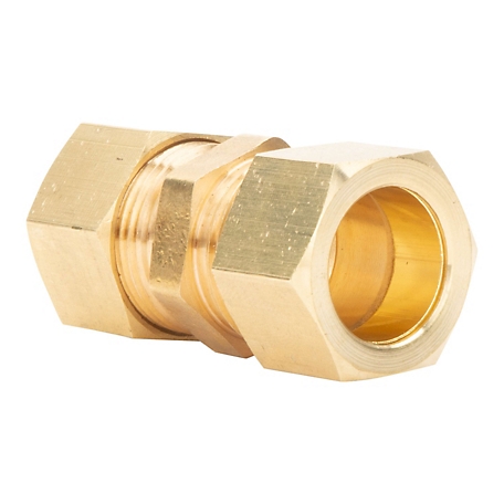LDR Industries 3/8 in. x 1/4 in. M.I.P. Brass Male Adapter