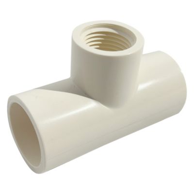 LDR Industries PVC Tee 3/4X3/4X1/2