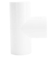 Image showing  3/4 in. Plain End PVC Tee