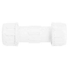 Image showing  1/2 in. x 1/2 in. Compression PVC Coupling