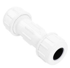 Image showing  1/2 in. x 1/2 in. Compression PVC Coupling