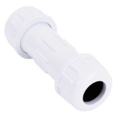 Image showing  3/4 in. x 3/4 in. Compression PVC Coupling