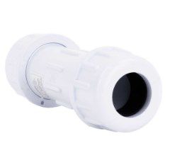 Image showing  3/4 in. x 3/4 in. Compression PVC Coupling