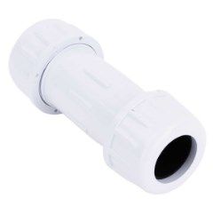 Image showing  1 in. x 1 in. Compression PVC Coupling