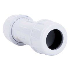 Image showing  1 in. x 1 in. Compression PVC Coupling