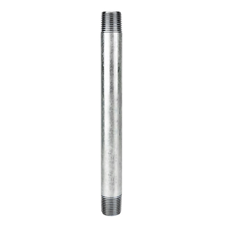 LDR Industries 1/2 in. x 8 in. Galvanized Pipe Nipple