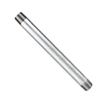 LDR Industries 3/4 in. x 10 in. Galvanized Pipe Nipple