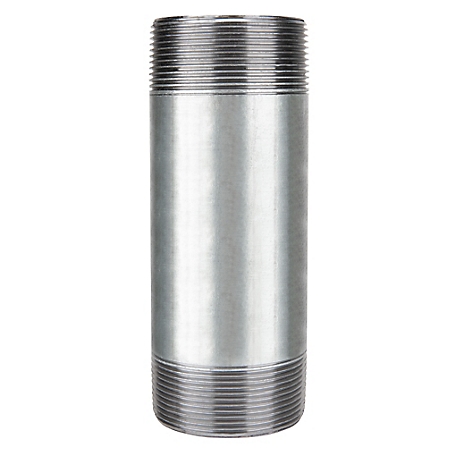 LDR Industries 2 in. x 6 in. Galvanized Pipe Nipple