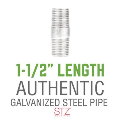 Image showing  1/2 in. 1-1/2 in. Black Nipple