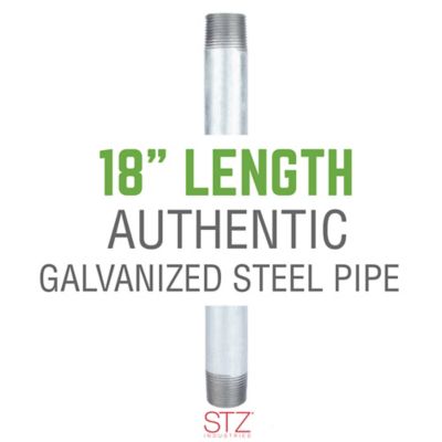 Image showing  3/4 in. x 18 in. Nipple, Black