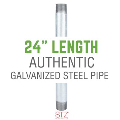 Image showing  3/4 in. x 24 in. Nipple, Black