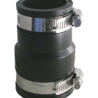 LDR Industries 1-1/2 in. Plain End x 1-1/4 in. Plain End Flexible Coupling