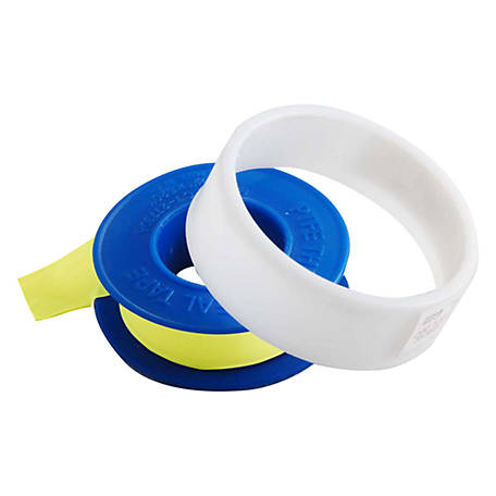 LDR Industries 1/2 in. x 260 in. PTFE Thread Seal Tape, CSA Yellow