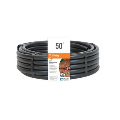 DIG 50 ft. x 1/2 in. Polyethylene Drip Tubing