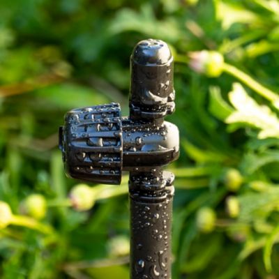 Image showing  Adjustable Micro Sprayer Jet Complete Assembly, 90-Degree Pattern