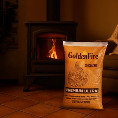 Image showing GoldenFire Premium Ultra Wood Pellets, 40 lb.