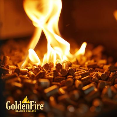 Image showing GoldenFire Premium Ultra Wood Pellets, 40 lb.