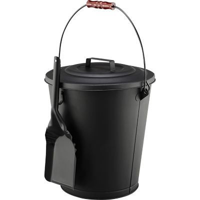 Image showing  Metal Ash Can and Shovel Set