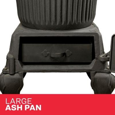 Image showing 5 th Vogelzang 1000 sq. ft. Rancher Cast-Iron Coal Stove, 60,000 BTU, SR57E