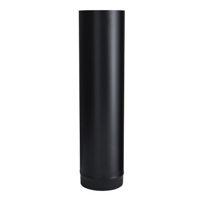 Imperial Manufacturing Group BM0102 6" X 12" Black Matte Stove Pipe 