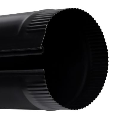Image showing  6 in. x 12 in. Pipe, Black