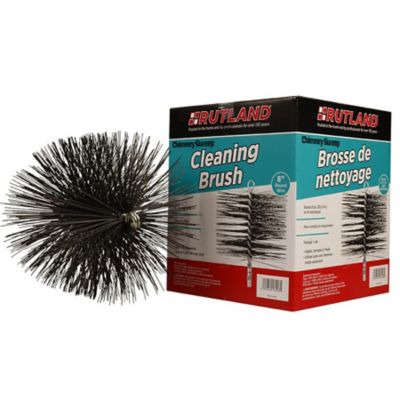 Image showing  8 in. Round Wire Chimney Cleaning Brush
