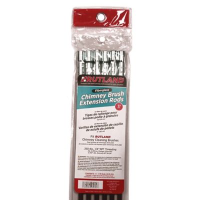 Rutland 18 Ft Chimney Brush Extension Rod Kit Krk 18 At Tractor Supply Co