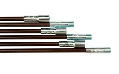 Image showing  Chimney Brush Extension Rod Kit, 18 ft.