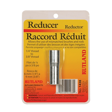 Rutland Reducer, 1/4 in. to 3/8 in. NPT