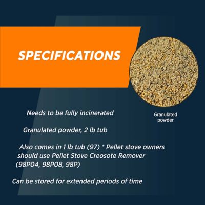 Image showing  Dry Creosote Remover, 2 lb. Tub