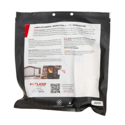 Image showing  Grapho-Glas Replacement Fiberglass Stove Gasket Kit, 7 ft. x 1/2 in. Rope