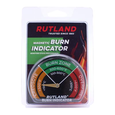 Rutland Stove Thermometer, Burn Indicator