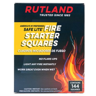 Image showing  Safe Lite Fire Starter Squares, 144-Pack