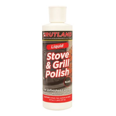 Rutland Liquid Stove and Grill Polish, 8 fl. oz. Bottle