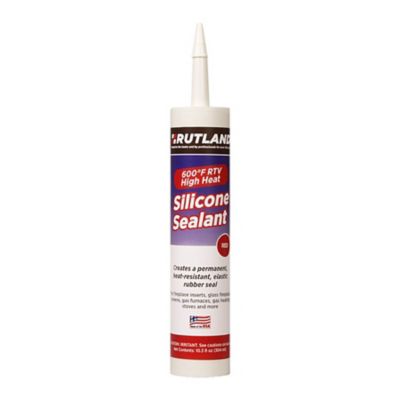 Rutland 600-Degree F RTV Silicone Sealant, Red, 10.3 oz. Cartridge