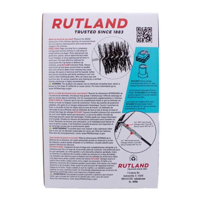 Image showing  6 in. Round Poly Chimney Cleaning Brush