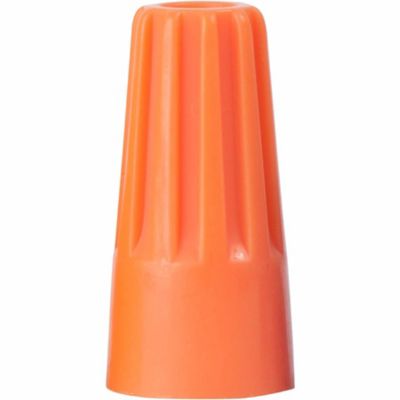 Gardner Bender 22-14 AWG WireGard Screw-On Electrical Wire Connectors, 73B Size, Orange, 25-Pack