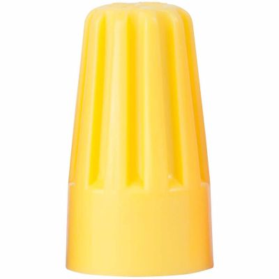 Gardner Bender 18-10 AWG Screw-On Electrical Wire Connector, 74B Size, Yellow, 25-Pack