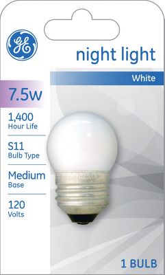 GE Basic LED 7.5 Watt, Soft White, S11 Specialty Bulbs (1 Pack)