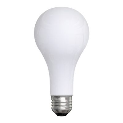 Image showing 250W 3,915-Lumen GE Incandescent A21 3-Way Bulb, Soft White, 1-Pack