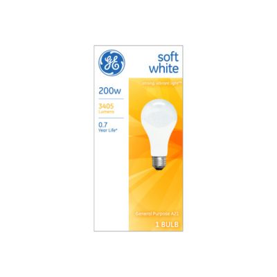 Image showing Bulb Utility Bulb 200 W