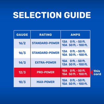 Image showing  2 ft. Outdoor Pro-Power Extension Cord