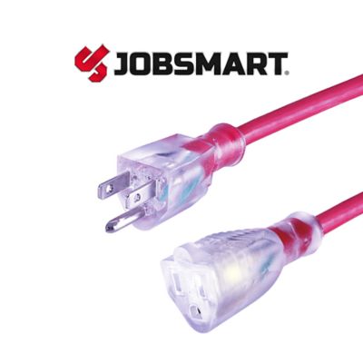 Image showing  25 ft. Indoor/Outdoor Extra-Power Extension Cord, Red