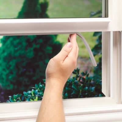 Image showing  1/4 in. x 1/2 in. x 17 ft. Foam Tape, High-Density, Gray