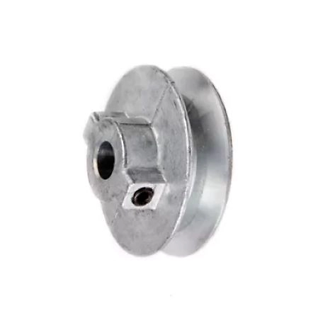 Chicago Die Casting 2-1/2 in. OD x 1/2 in. Bore Standard V-Type Belt Pulley, No Keyway