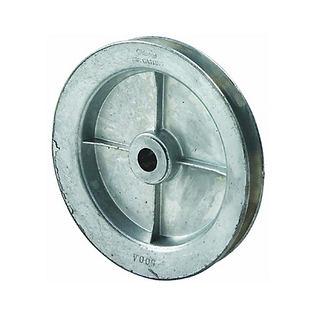 Chicago Die Casting 3 in. OD x 3/4 in. Bore Standard V-Type Belt Pulley, With Keyway