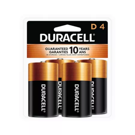 Duracell D Coppertop Alkaline Batteries 4 Pack Batteries